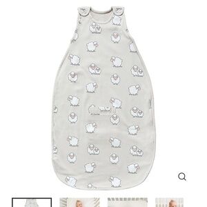 Woolino 4 Seasons Ultimate sleep sack - sheep design